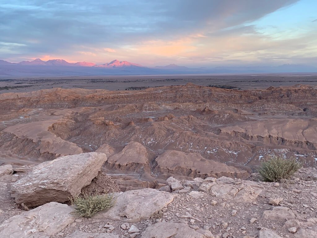 The Valley of the Moon in the Atacama Desert Known for its